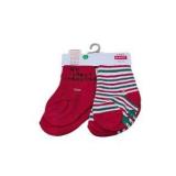 Christmas Baby & Comfort Lot - Animal Adventure Deer Plush, Carter’s Bib/Socks & Slipper Socks