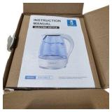 Aigostar Electric Kettle & Mainstays 5-Cup Coffee Maker - Boxed Kitchen Appliance Lot