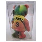 Lot of 9 Bamm Beano’s Baseball Player Plush Bears in Display Boxes – Griffey, Ripken Jr, Sosa, Jones & More