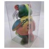 Lot of 9 Bamm Beano’s Baseball Player Plush Bears in Display Boxes – Griffey, Ripken Jr, Sosa, Jones & More