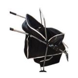 Frisco By Chewy Pet Stroller - Black Folding Dog/Cat Carrier Stroller