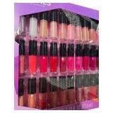 Lip Goals 36-Piece Lip Gloss Set, Pink/Red/Nude/Glitter Shades