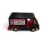 Vintage Tootsietoy & Toy Vehicle Lot – Pickup Trucks, Texaco Ford, Police Support Unit, Trailer