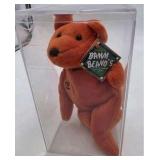 Lot of 9 Bamm Beano’s Baseball Player Plush Bears in Display Boxes – Griffey, Ripken Jr, Sosa, Jones & More
