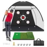 Golf Practice Net & Hitting Mat Set $69.99 Retail - Brand New