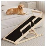 Adjustable Dog Ramp with Side Rail $139.99 Retail - Brand New