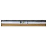 White Marble Contact Paper $54.99 Retail - Brand New