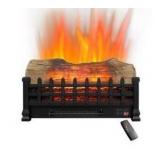 Electric Fireplace with Log Decor $73.99 Retail - Brand New
