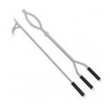 Firewood Grabber & Fire Tongs Set $49.99 Retail - Brand New