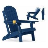 Adirondack Chair Navy Blue $99.99 Retail - Brand New
