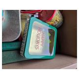 Box of Holiday Tins