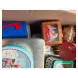 Box of Holiday Tins