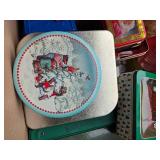 Box of Holiday Tins