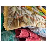 Lot of New Towels & Blankets
