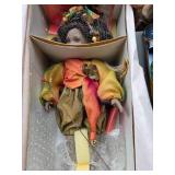 2- Porcelain Dolls (New In Package)