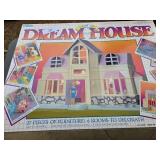 Toy Dream House & Misc Barbies & Attire