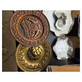 Vintage Tin & Glass Platters
