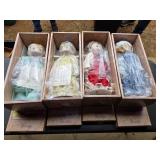 Precious Moments 4 Seasons Dolls (New In Package)