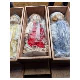 Precious Moments 4 Seasons Dolls (New In Package)