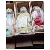 Precious Moments 4 Seasons Dolls (New In Package)