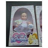 3- Kewpie Dolls (New In Package)