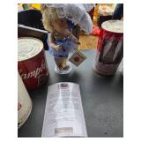2- Vintage Campbells Soup Dolls & Kid Piggy Bank (New In Package)