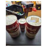 2- Vintage Campbells Soup Dolls & Kid Piggy Bank (New In Package)