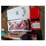 Christmas Figurines & Candles (Some New In Package)