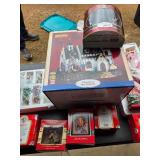 Christmas Figurines & Candles (Some New In Package)