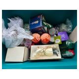 Christmas Figurines & Candles (Some New In Package)