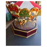 12" The Millennium Carousel Music Box (Electric)