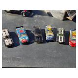 Vintage Misc Items Elec Iron, Toy Tractor & Toy Cars