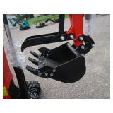 CFG Industry NT18K Excavator Kubota Diesel, Side Swing Boom, Pilot Controls