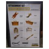 Future Equipment 8pc Cat 301 Mini Excavator Attachment Set