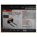 Wolverine 48" Skid Steer Pallet Forks