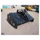 Wolverine 75" Skid Steer Landscape Rake Bucket