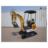 CFG Industry ZX20R Excavator 23hp, Pilot Controls, Hydraulic Bucket Thumb
