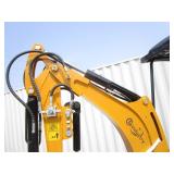 CFG Industry ZX20R Excavator 23hp, Pilot Controls, Hydraulic Bucket Thumb