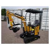 CFG Industry H13R Excavator 15hp, Front Joystick Controls