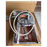 Professional Tile Equipment Lot – RIDGID Wet Tile Saw & RUBI TR-600-S Tile Cutter
