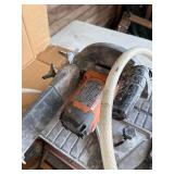 Professional Tile Equipment Lot – RIDGID Wet Tile Saw & RUBI TR-600-S Tile Cutter