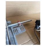 Professional Tile Equipment Lot – RIDGID Wet Tile Saw & RUBI TR-600-S Tile Cutter