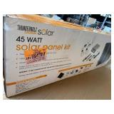 New - Open Box Thunderbolt Magnum 45-Watt Solar Panel Kit – Complete Off-Grid Power System w/ Panels & Accessories
