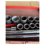 Heavy-Duty Socket & Breaker Bar Lot – Large SAE  Sockets, Extensions & Lug Wrenches