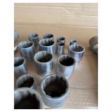 Heavy-Duty Socket & Breaker Bar Lot – Large SAE  Sockets, Extensions & Lug Wrenches