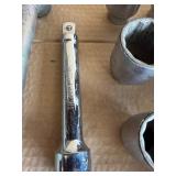 Heavy-Duty Socket & Breaker Bar Lot – Large SAE  Sockets, Extensions & Lug Wrenches