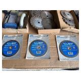 Contractor Tool & Shop Supply Lot – Circular Saw Blades, Drywall Tools, Scrapers, Trowels & More