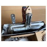 Contractor Tool & Shop Supply Lot – Circular Saw Blades, Drywall Tools, Scrapers, Trowels & More