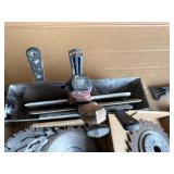 Contractor Tool & Shop Supply Lot – Circular Saw Blades, Drywall Tools, Scrapers, Trowels & More