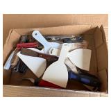Contractor Tool & Shop Supply Lot – Circular Saw Blades, Drywall Tools, Scrapers, Trowels & More